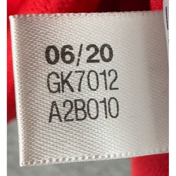 Adidas Aeroready Polo Shirt S Red Golf Rib Tennis Activewear Lightweight GK7012 - Picture 10 of 10